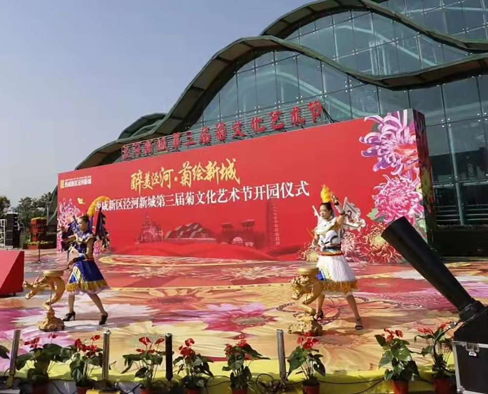 2018/09.28  泾河新城  泾河新城第三届菊文化艺术节