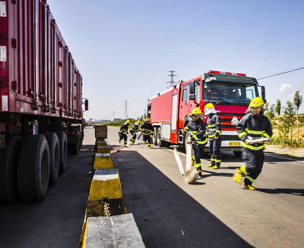 2019/06.28  陕西·蒲城  陕煤集团危险化学品消防安全应急演练