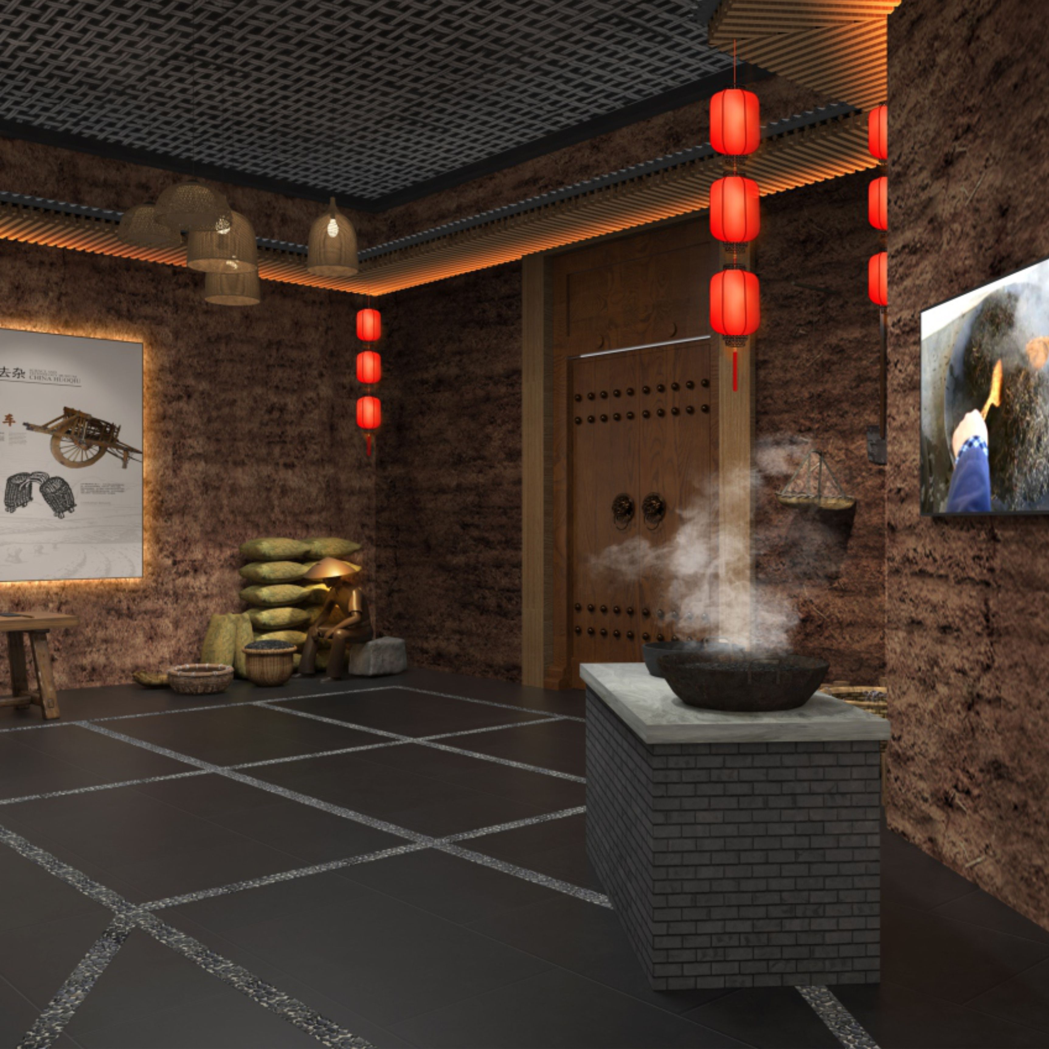 茯茶文化博物馆手筑体验馆